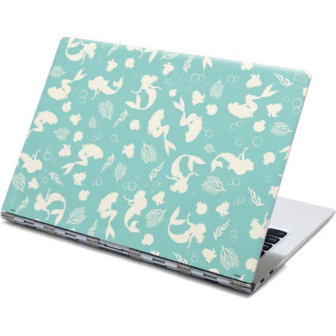 Disney The Little Mermaid Character Silhouette Pattern Yoga 910 2-in-1 14in Touch-Screen Skin