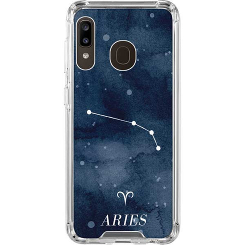 Aries Constellation Galaxy A30 Clear Case
