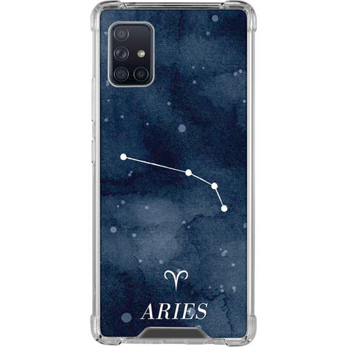 Aries Constellation Galaxy A51 5G Clear Case