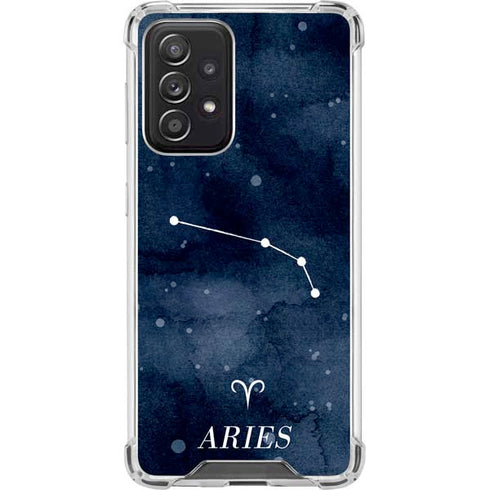 Aries Constellation Galaxy A52 5G Clear Case