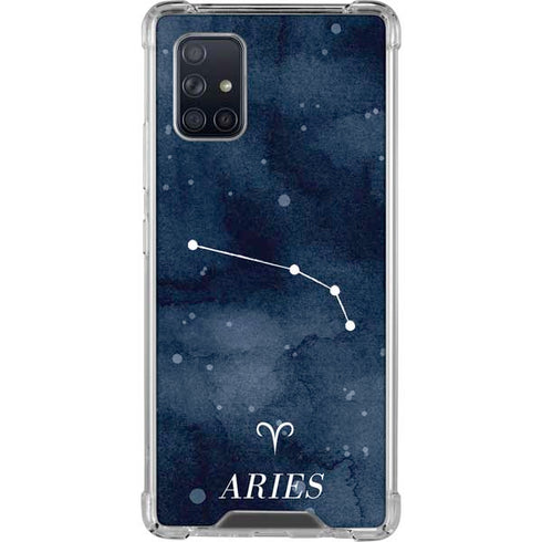 Aries Constellation Galaxy A71 5G Clear Case