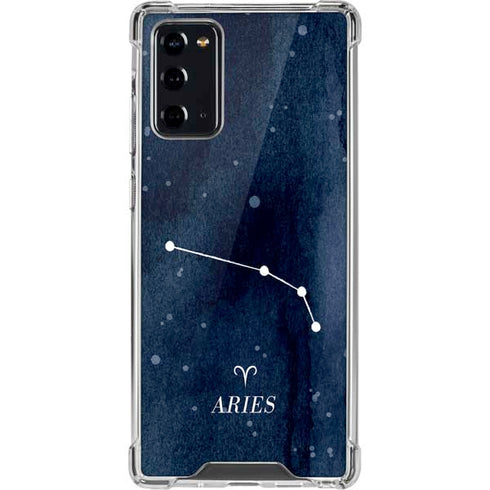 Aries Constellation Galaxy Note20 5G Clear Case