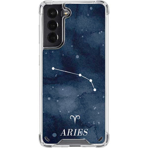 Aries Constellation Galaxy S21 5G Clear Case