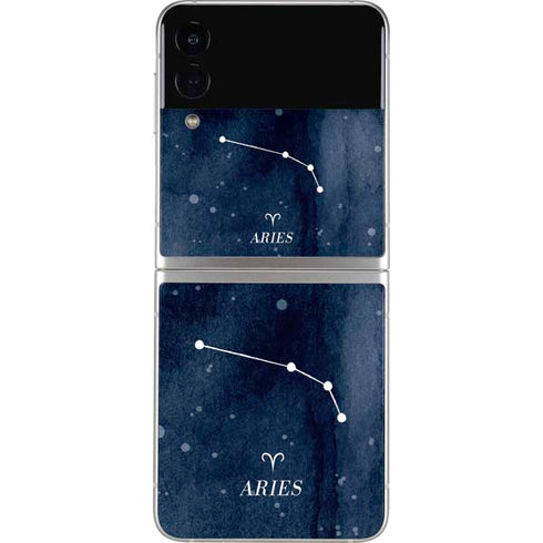 Aries Constellation Galaxy Z Flip3 5G Skin