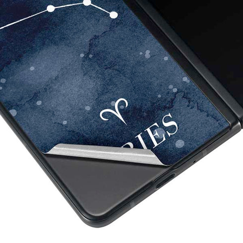 Aries Constellation Galaxy Z Fold3 5G Skin