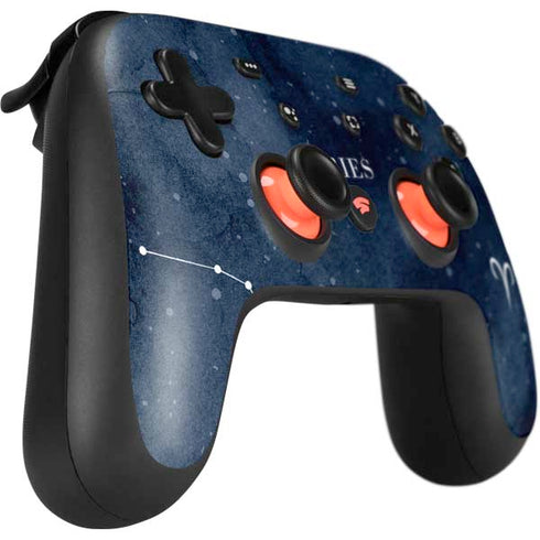 Aries Constellation Google Stadia Controller Skin