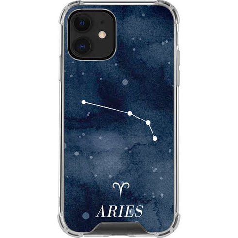 Aries Constellation iPhone 12 Clear Case
