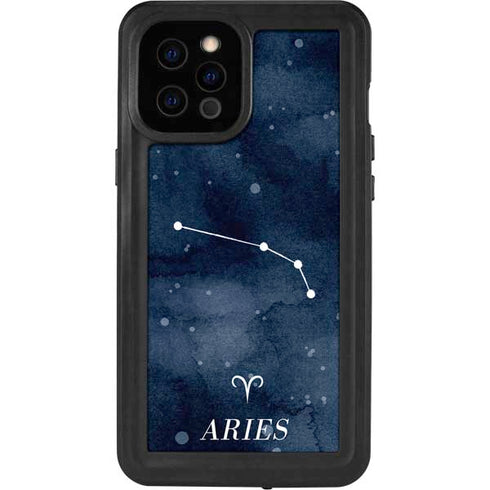 Aries Constellation iPhone 12 Pro Max Waterproof Case