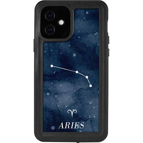 Aries Constellation iPhone 12 Waterproof Case