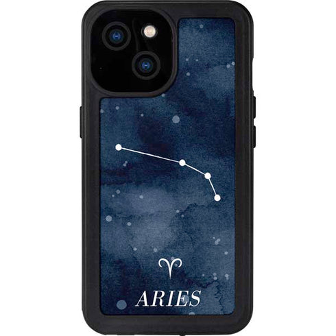 Aries Constellation iPhone 13 Mini Waterproof Case