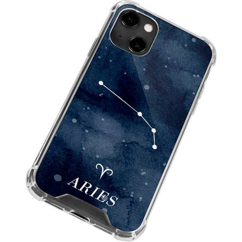 Aries Constellation iPhone 14 Clear Case