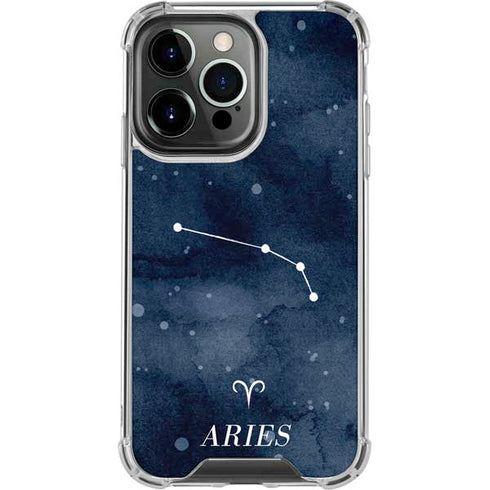 Aries Constellation iPhone 15 Pro Clear Case
