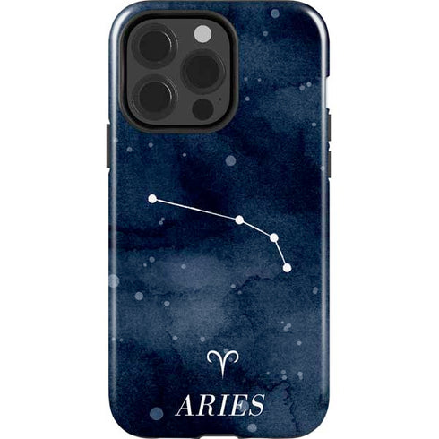 Aries Constellation iPhone 15 Pro Impact Case