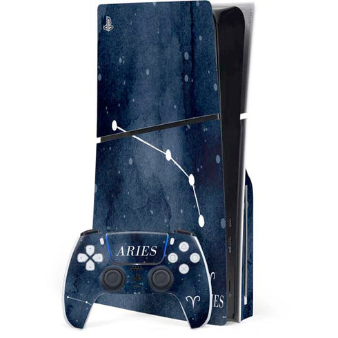 Aries Constellation PS5 Slim Disk Bundle Skin