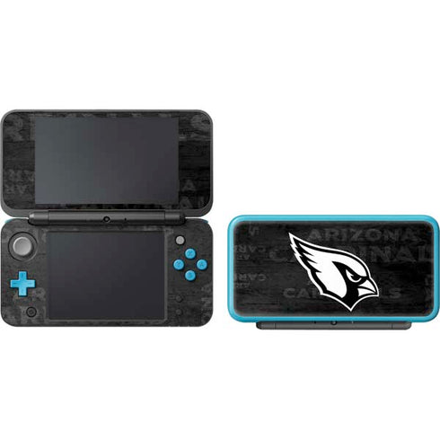 NFL Arizona Cardinals Black & White Nintendo 2DS XL (2017) Skin