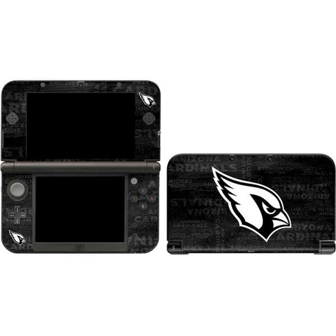 NFL Arizona Cardinals Black & White 3DS XL 2015 Skin