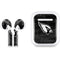 NFL Arizona Cardinals Black & White Apple AirPods Skin