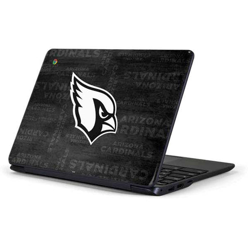 NFL Arizona Cardinals Black & White Samsung Chromebook Skin