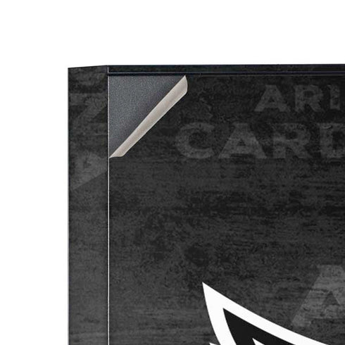 NFL Arizona Cardinals Black & White Corsair 4000D Tempered Glass Mid-Tower ATX Case Skin