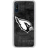 NFL Arizona Cardinals Black & White Galaxy A10e Clear Case