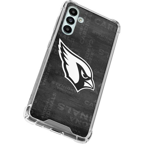 NFL Arizona Cardinals Black & White Galaxy A13 5G Clear Case