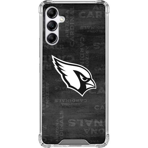 NFL Arizona Cardinals Black & White Galaxy A15 5G Clear Case