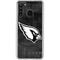 NFL Arizona Cardinals Black & White Galaxy A21 Clear Case