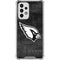 NFL Arizona Cardinals Black & White Galaxy A33 5G Clear Case