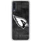 NFL Arizona Cardinals Black & White Galaxy A50 Clear Case
