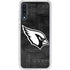 NFL Arizona Cardinals Black & White Galaxy A50 Clear Case