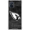 NFL Arizona Cardinals Black & White Galaxy A71 5G Clear Case