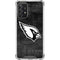 NFL Arizona Cardinals Black & White Galaxy A72 5G Clear Case