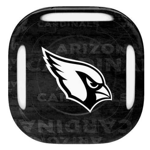 NFL Arizona Cardinals Black & White Galaxy Buds Pro Skin