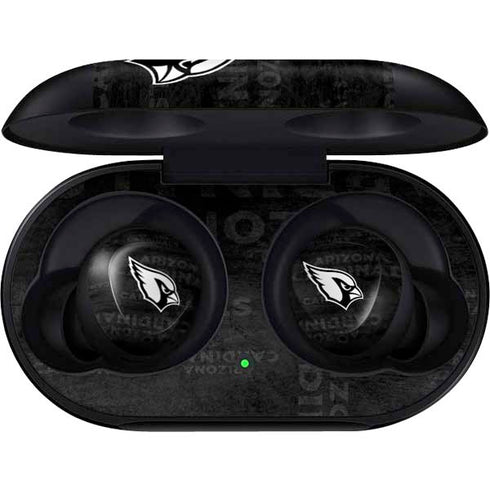 NFL Arizona Cardinals Black & White Galaxy Buds Skin