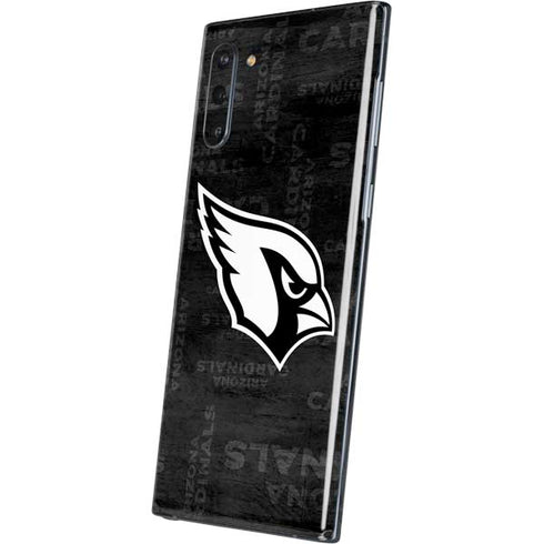 NFL Arizona Cardinals Black & White Galaxy Note 10 Skin