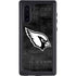 NFL Arizona Cardinals Black & White Galaxy Note 10 Waterproof Case