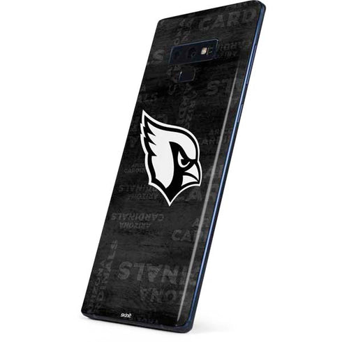 NFL Arizona Cardinals Black & White Galaxy Note 9 Skin