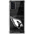 NFL Arizona Cardinals Black & White Galaxy Note20 5G Clear Case