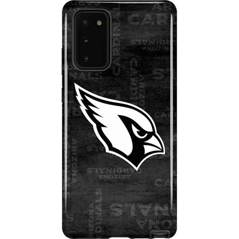 NFL Arizona Cardinals Black & White Galaxy Note20 5G Pro Case