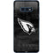 NFL Arizona Cardinals Black & White Galaxy S10e Skin
