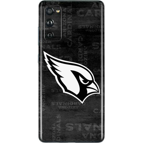 NFL Arizona Cardinals Black & White Galaxy S20 Fan Edition Skin