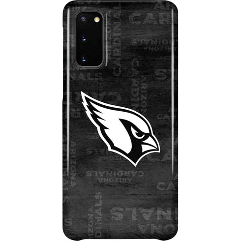 NFL Arizona Cardinals Black & White Galaxy S20 Lite Case