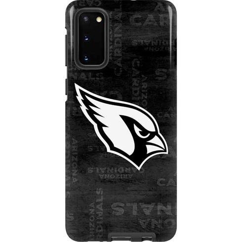NFL Arizona Cardinals Black & White Galaxy S20 Pro Case