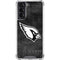 NFL Arizona Cardinals Black & White Galaxy S21 5G Clear Case