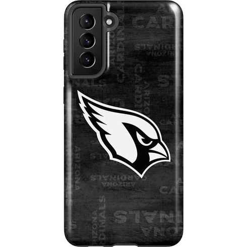 NFL Arizona Cardinals Black & White Galaxy S21 Plus 5G Pro Case