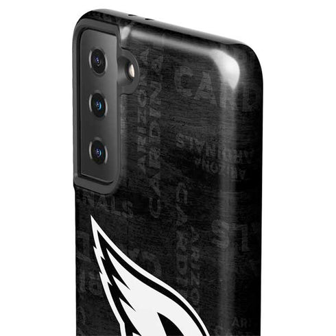 NFL Arizona Cardinals Black & White Galaxy S21 Plus 5G Pro Case