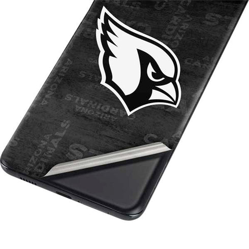 NFL Arizona Cardinals Black & White Galaxy S21 Plus 5G Skin