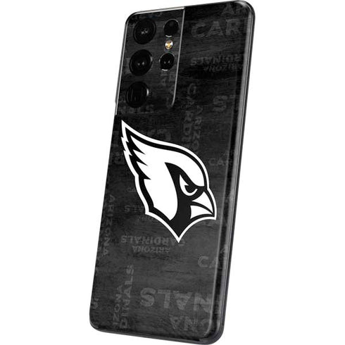 NFL Arizona Cardinals Black & White Galaxy S21 Ultra 5G Skin