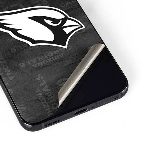 NFL Arizona Cardinals Black & White Galaxy S22 Plus Skin