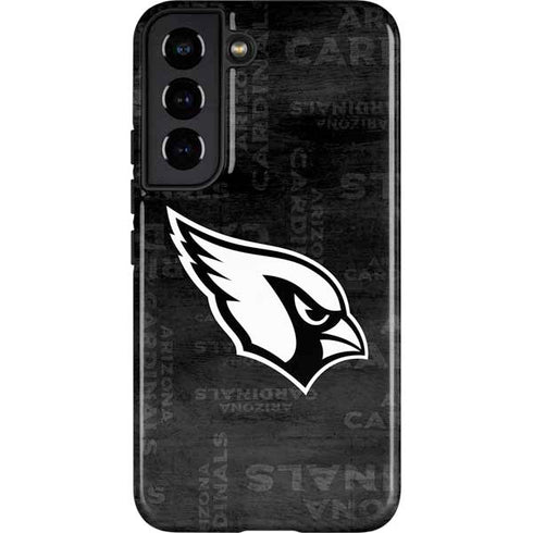 NFL Arizona Cardinals Black & White Galaxy S22 Pro Case